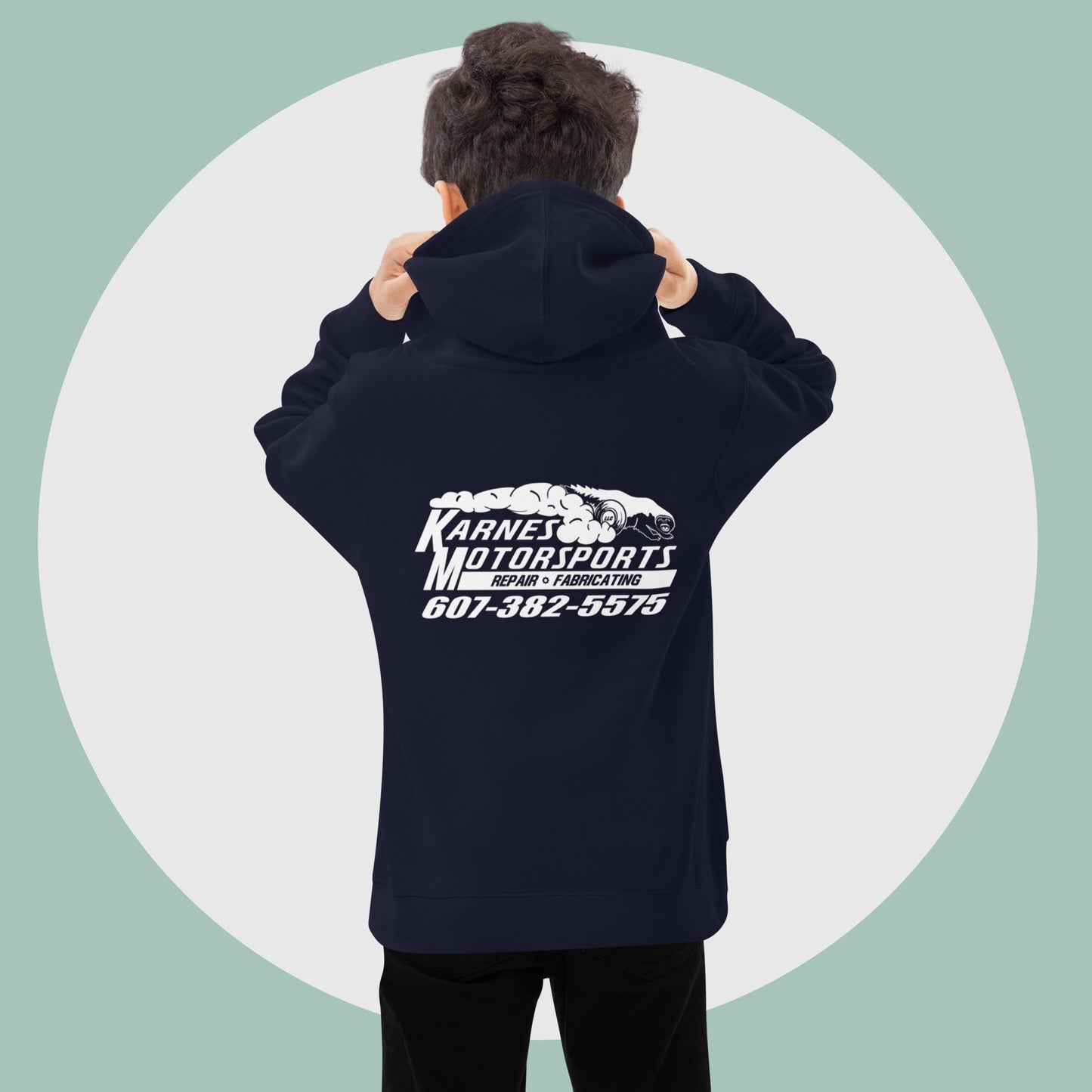 Karnes Motorsports Kids fleece hoodie