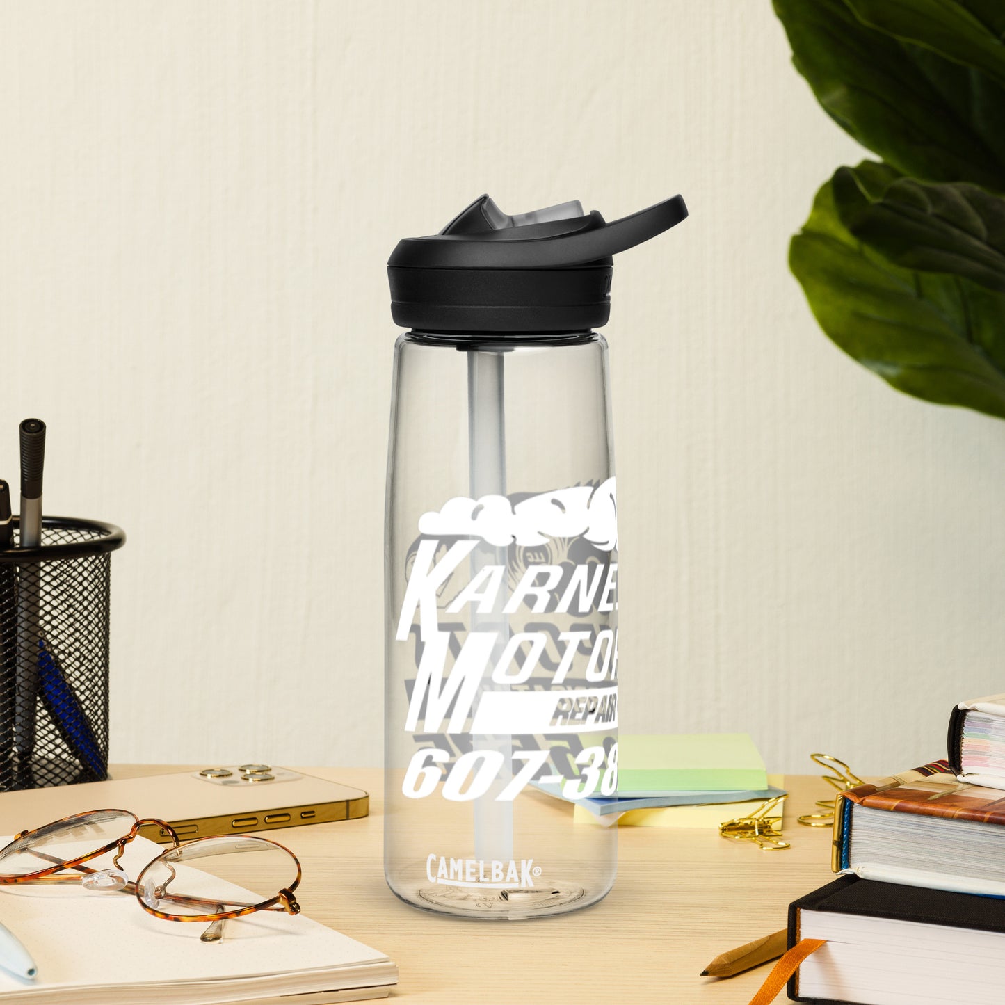 Karnes Motorsports water bottle
