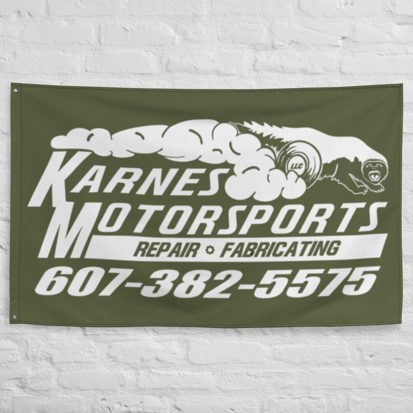 Karnes Motorsports Wall Flag