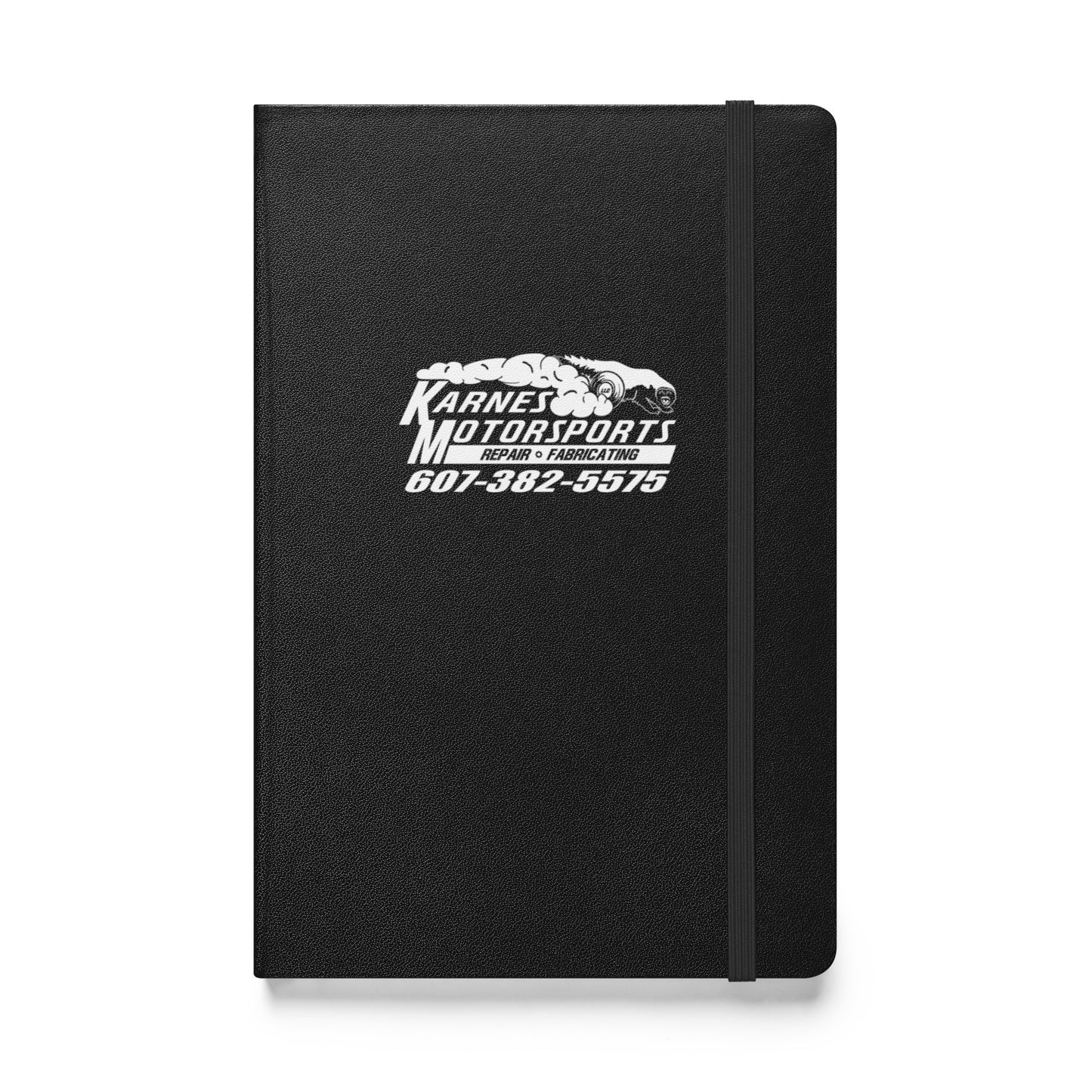 Karnes Motorsports Hardcover bound notebook