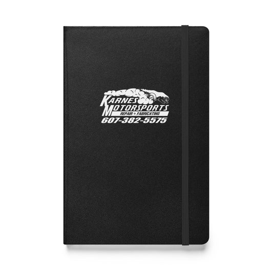 Karnes Motorsports Hardcover bound notebook