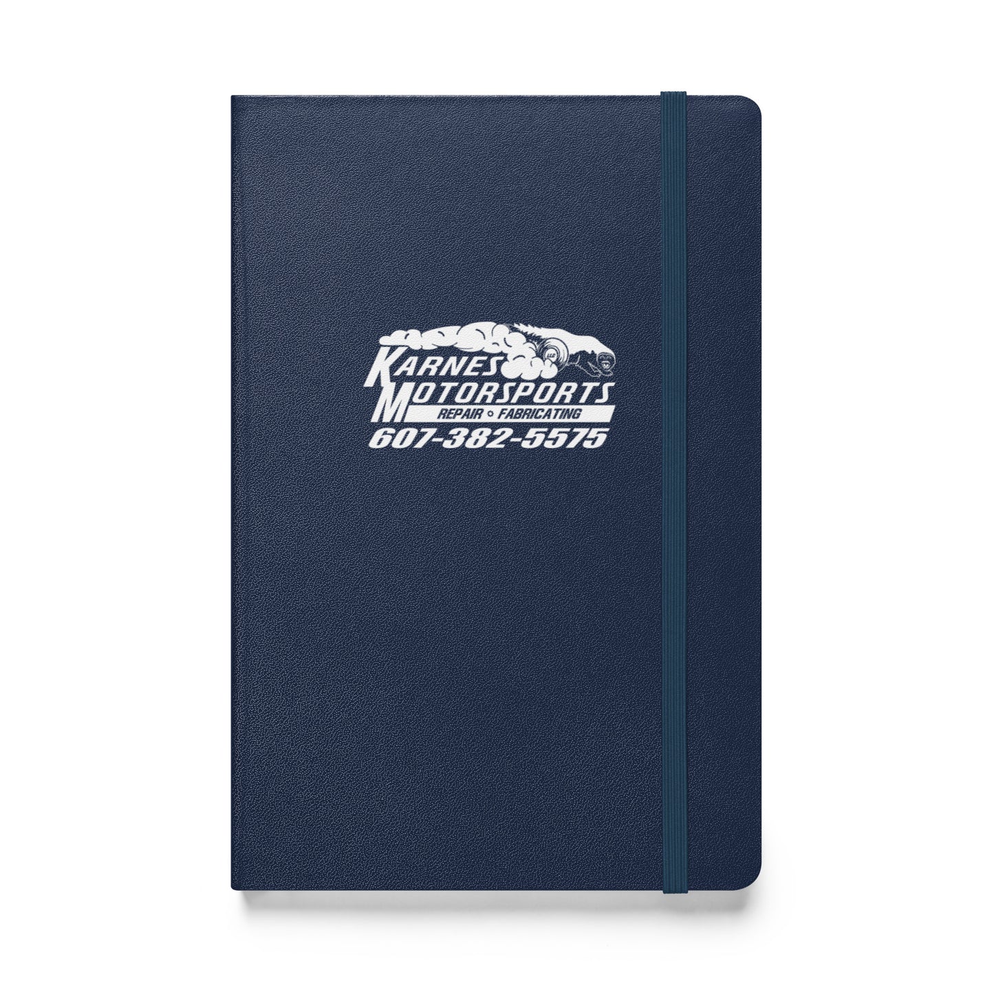 Karnes Motorsports Hardcover bound notebook