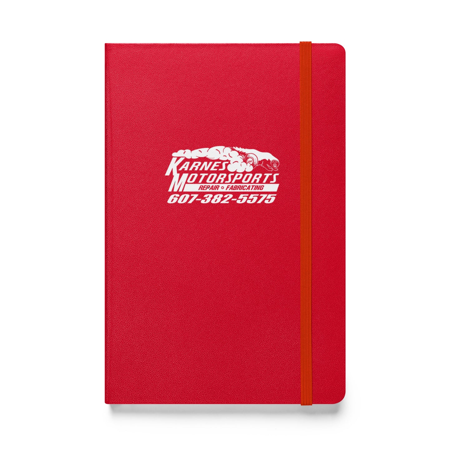 Karnes Motorsports Hardcover bound notebook