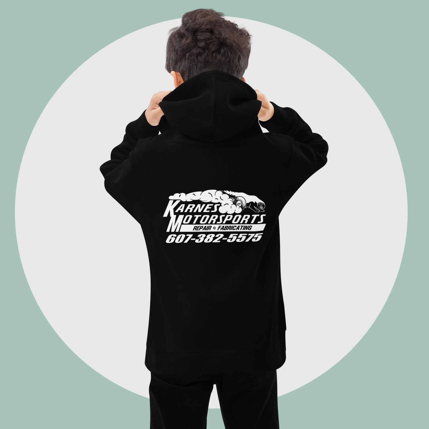 Karnes Motorsports Kids fleece hoodie