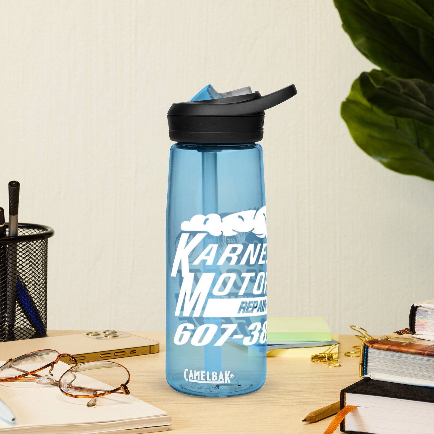 Karnes Motorsports water bottle
