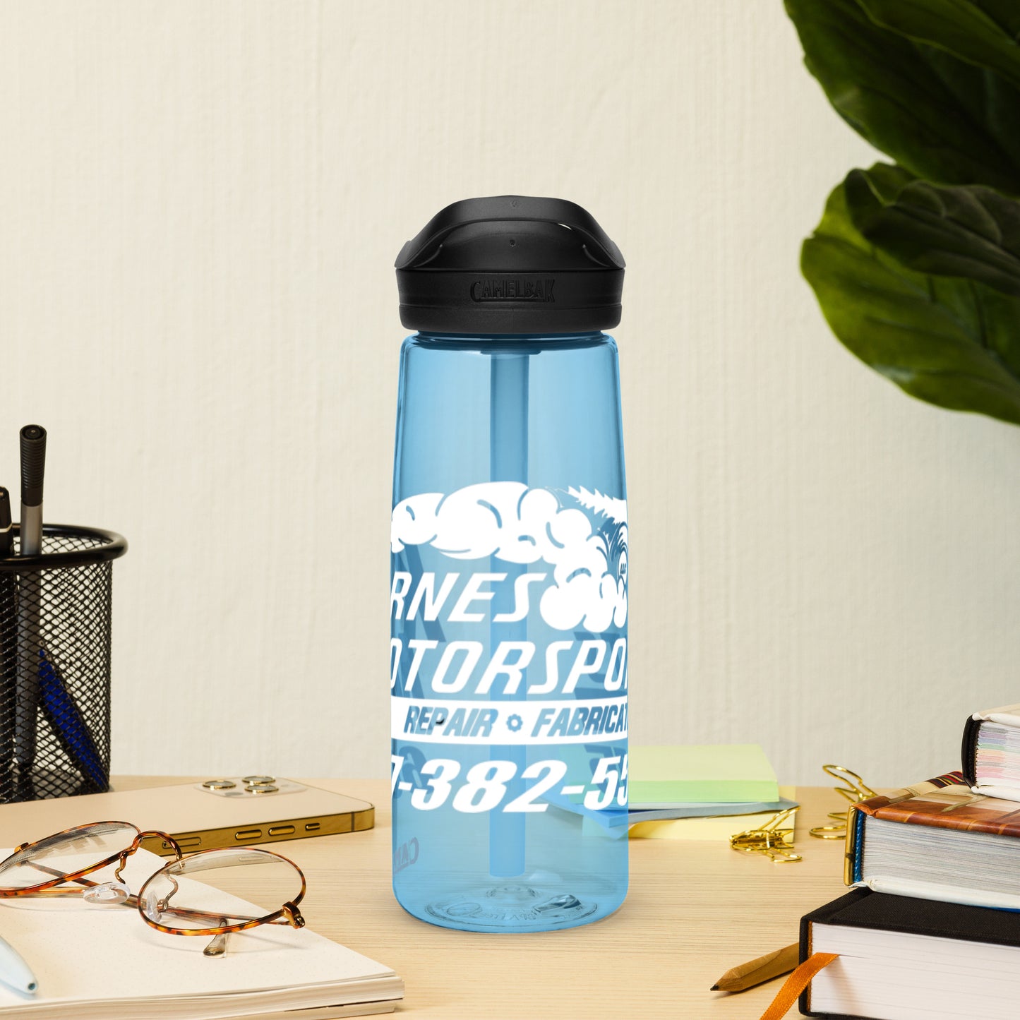 Karnes Motorsports water bottle
