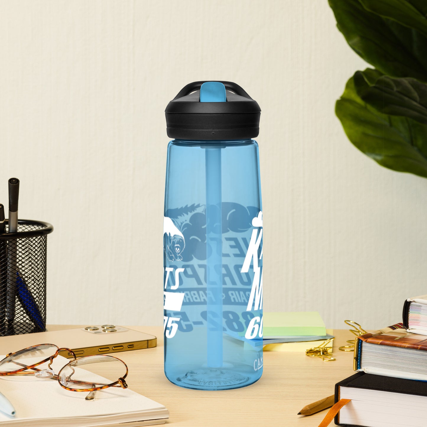 Karnes Motorsports water bottle