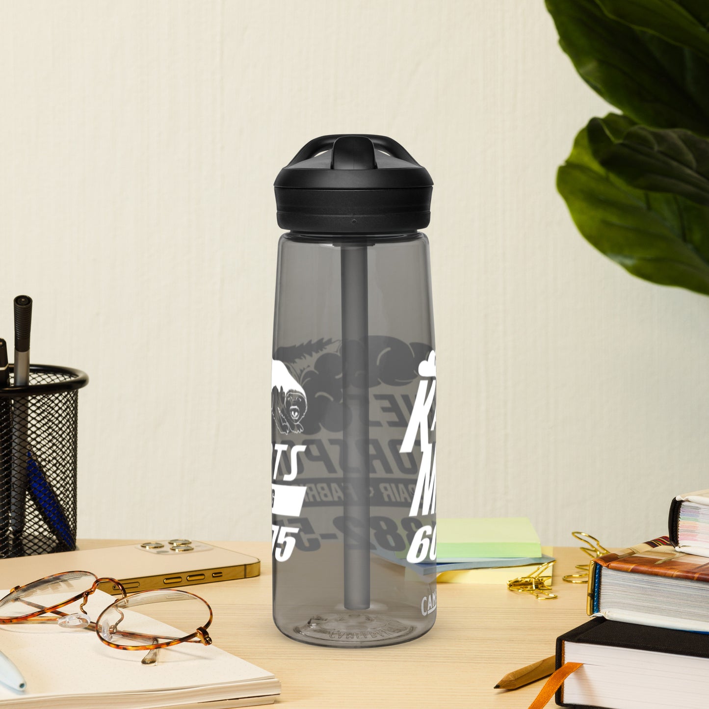 Karnes Motorsports water bottle