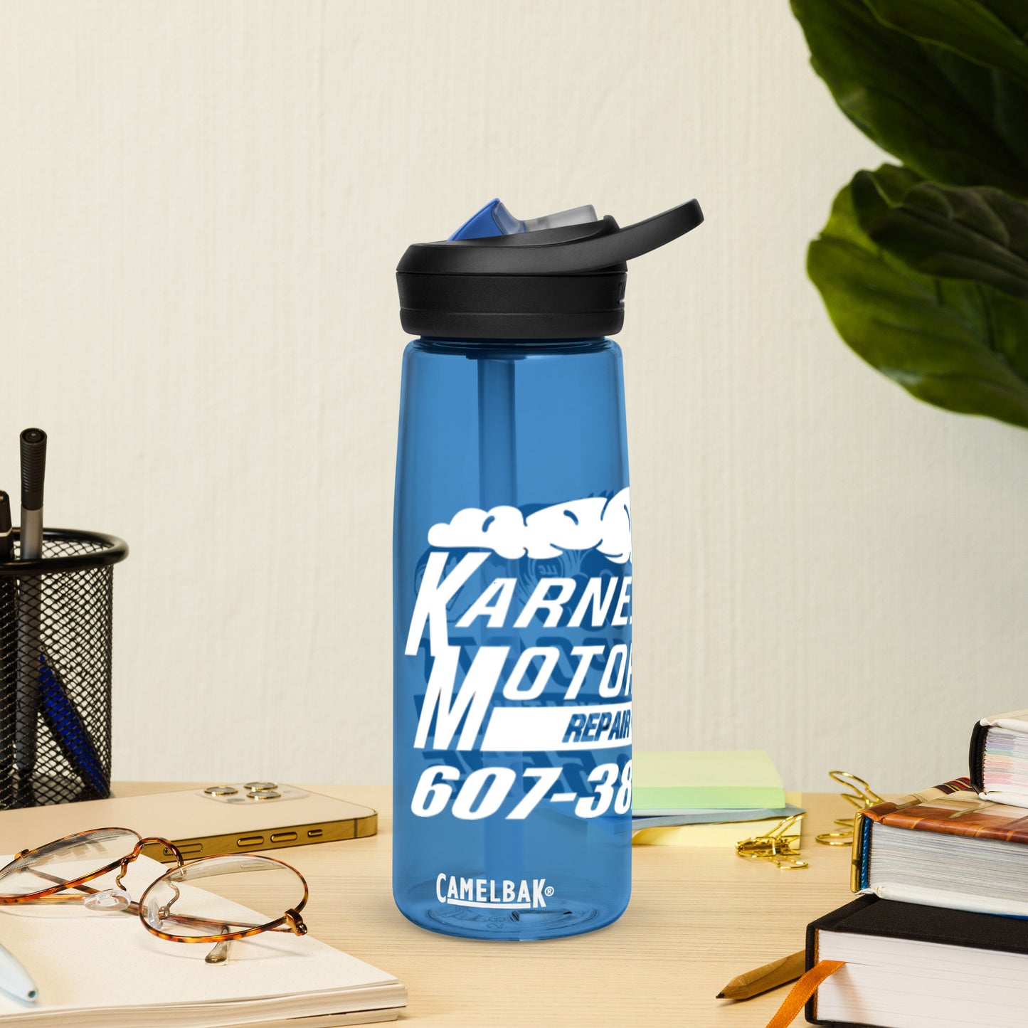 Karnes Motorsports water bottle