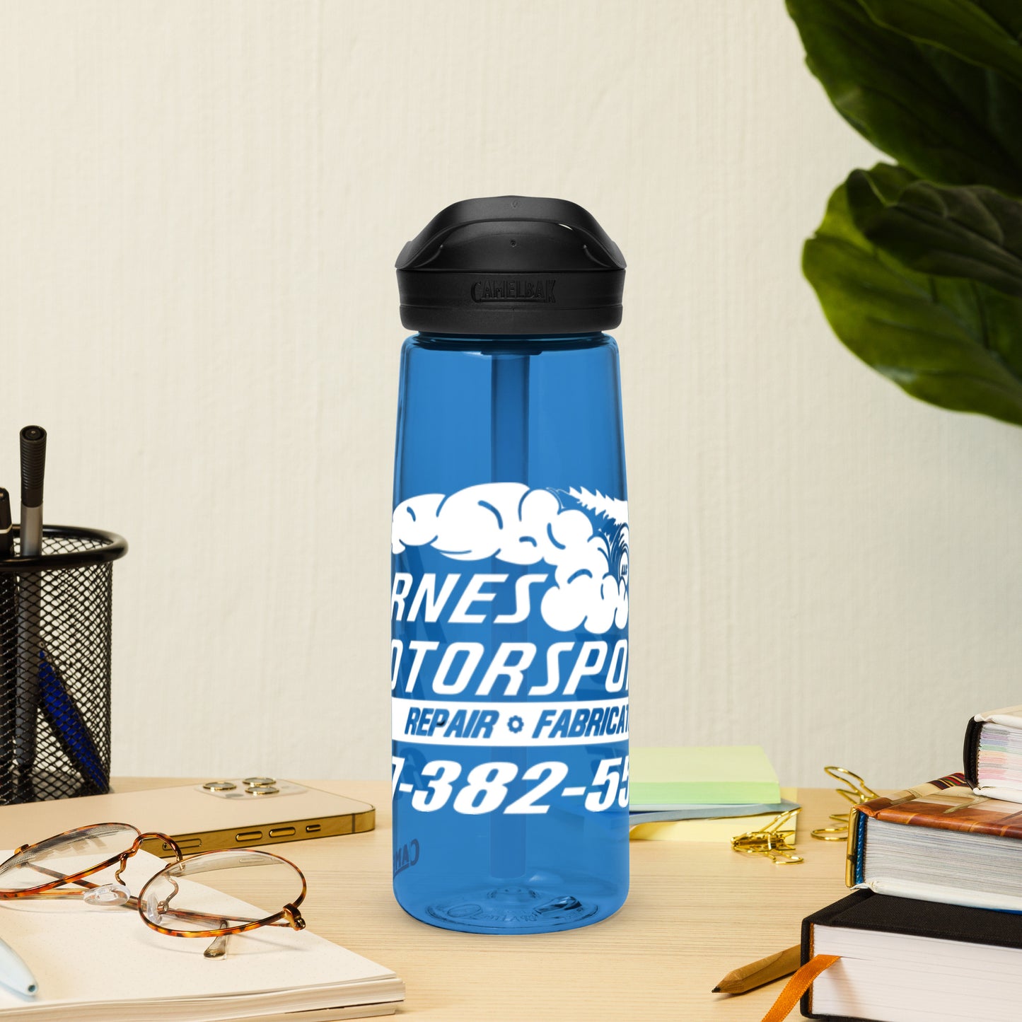 Karnes Motorsports water bottle