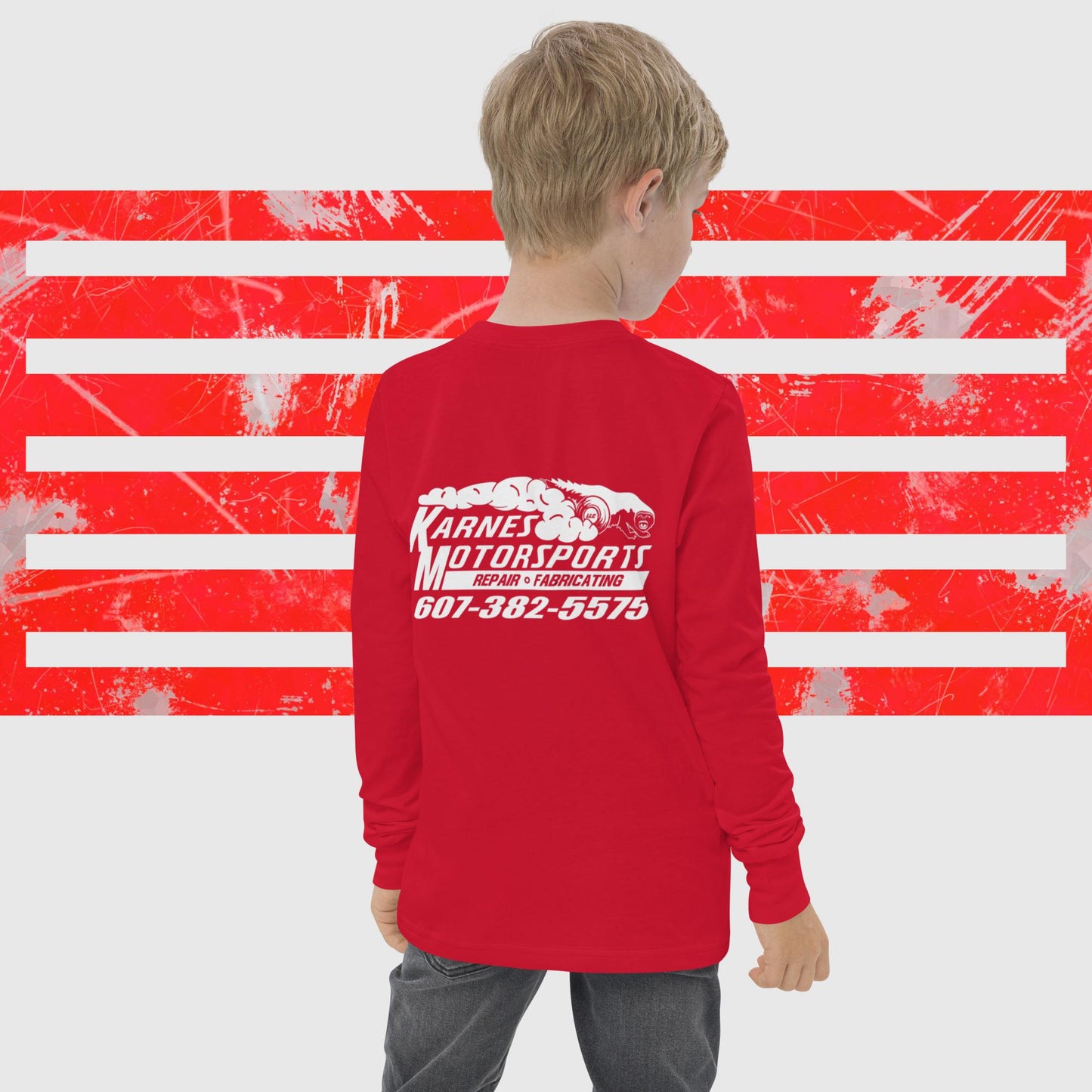 Karnes Motorsports Youth long sleeve tee